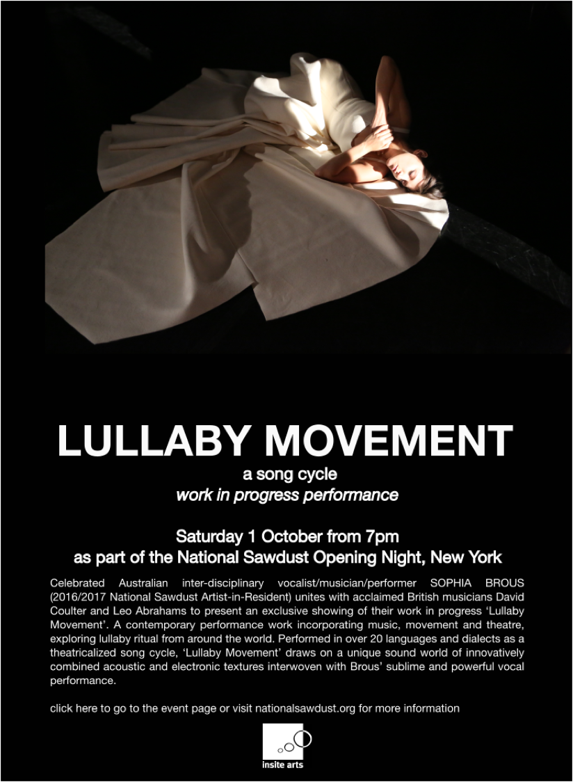 Lullaby Movement flyer